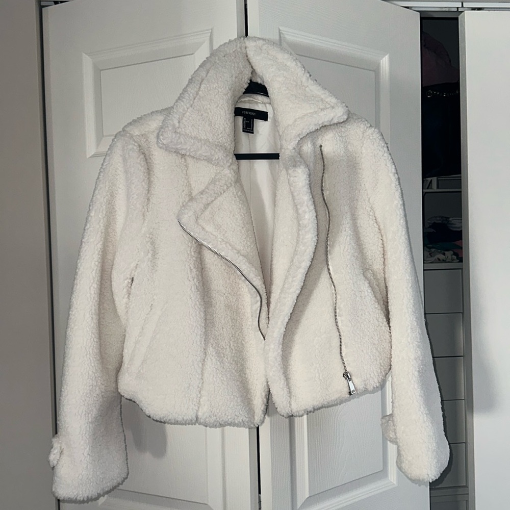 Sherpa teddy coat